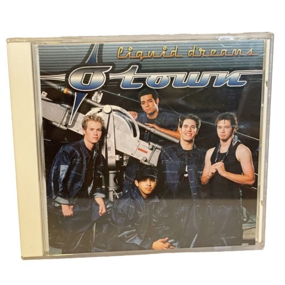 O-Town Liquid Dreams (CD, 2000) J Records 80813-21001-2 VG+ Single All For Love - Picture 1 of 3